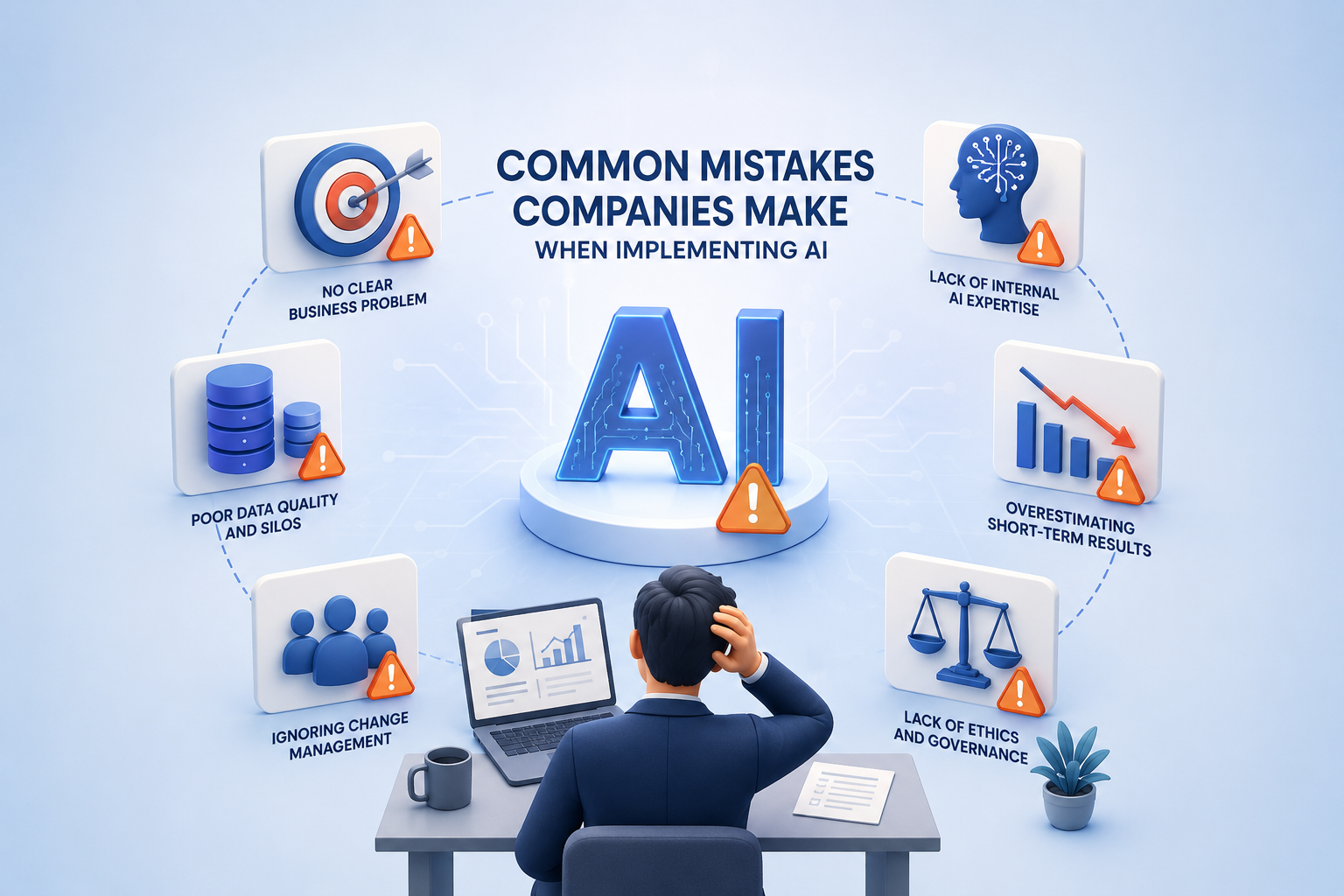 Common Mistakes Companies Make When Implementing AI